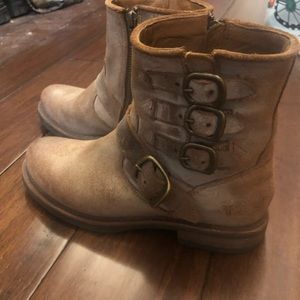 Frye distressed boot